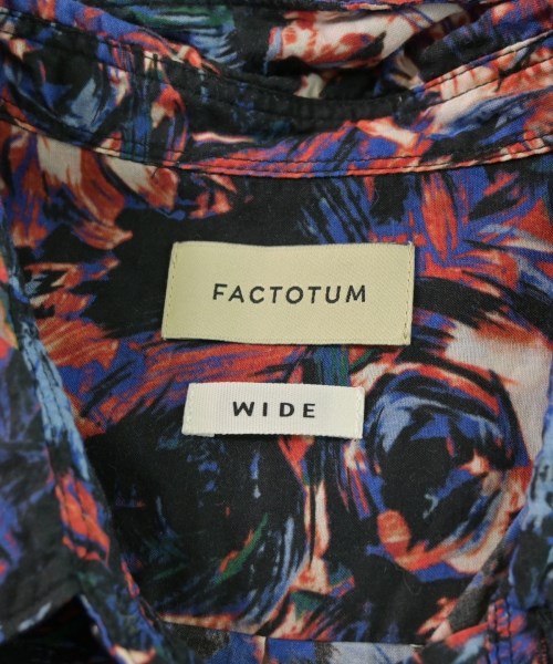 FACTOTUM（ファクトタム）カジュアルシャツ 青 サイズ:46(M位) メンズ/2200643136120