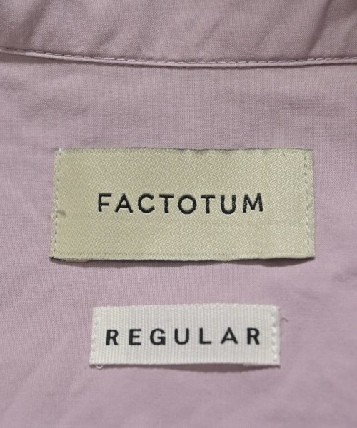 FACTOTUM（ファクトタム）カジュアルシャツ ピンク サイズ:44(S位) メンズ/2200537716049