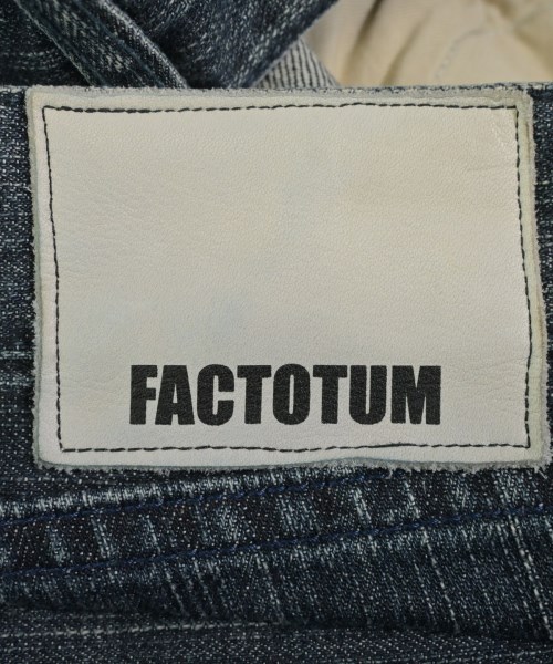 FACTOTUM（ファクトタム）デニムパンツ 紺 サイズ:28(S位) メンズ/2200596887056