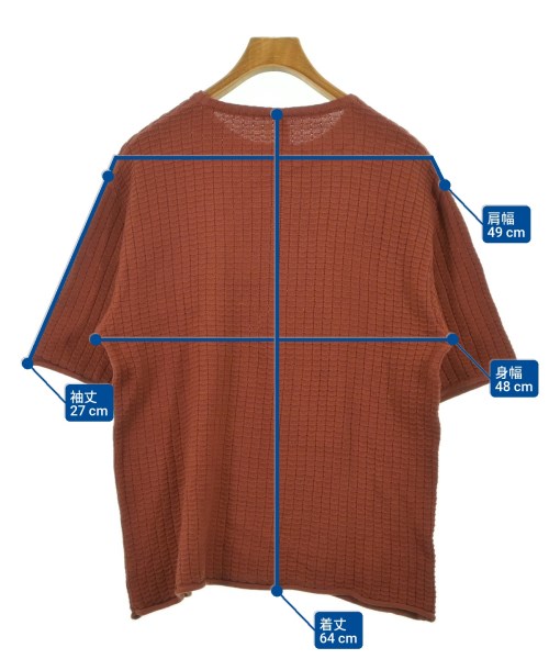 FACTOTUM（ファクトタム）ニット・セーター オレンジ サイズ:46(M位) メンズ/2200540499137