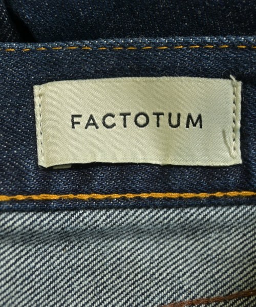 FACTOTUM（ファクトタム）デニムパンツ 紺 サイズ:30(M位) メンズ/2200546846089