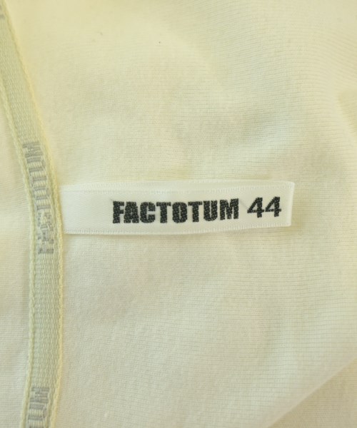 FACTOTUM（ファクトタム）Tシャツ・カットソー 白 サイズ:44(S位) メンズ/2200615259031