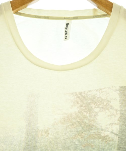FACTOTUM（ファクトタム）Tシャツ・カットソー 白 サイズ:44(S位) メンズ/2200615259031