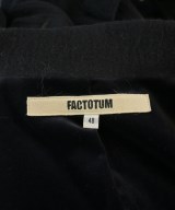 FACTOTUM（ファクトタム）ピーコート 黒 サイズ:48(L位) メンズ/2200610817021