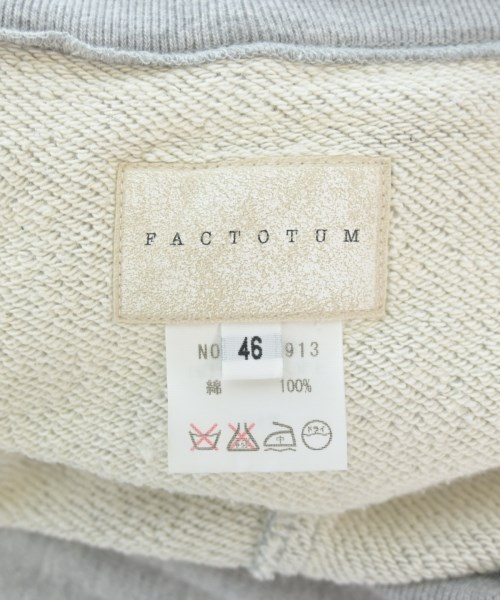 FACTOTUM（ファクトタム）スウェットパンツ グレー サイズ:46(M位) メンズ/2200610817090