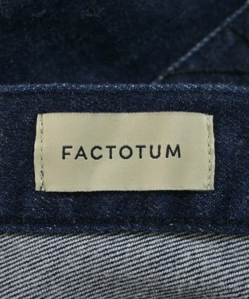 FACTOTUM（ファクトタム）デニムパンツ 紺 サイズ:29(S位) メンズ/2200599271050