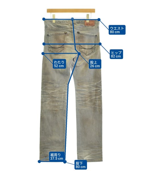 FACTOTUM（ファクトタム）デニムパンツ グレー サイズ:30(M位) メンズ/2200568628021