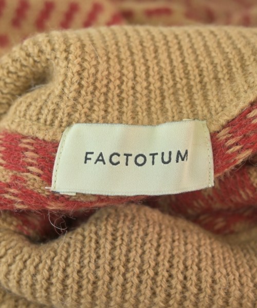 FACTOTUM（ファクトタム）ニット・セーター ベージュ サイズ:46(M位) メンズ/2200671386078