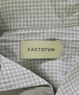 FACTOTUM（ファクトタム）カジュアルシャツ グレー サイズ:44(S位) メンズ/2200698794030