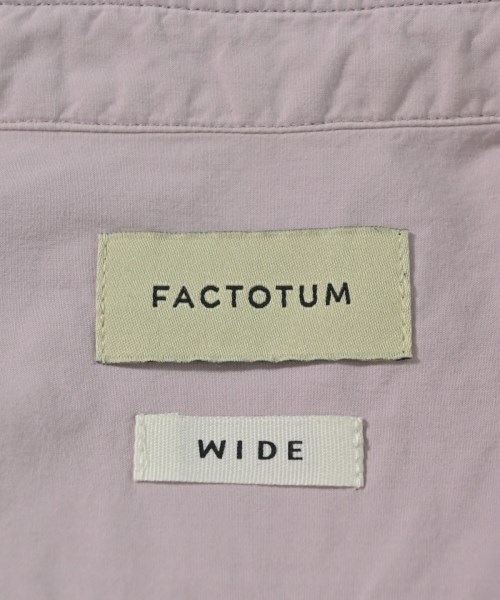 FACTOTUM（ファクトタム）カジュアルシャツ ピンク サイズ:46(M位) メンズ/2200698794047