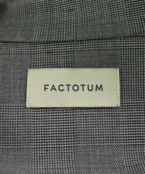 FACTOTUM（ファクトタム）カジュアルシャツ グレー サイズ:44(S位) メンズ/2200658555022