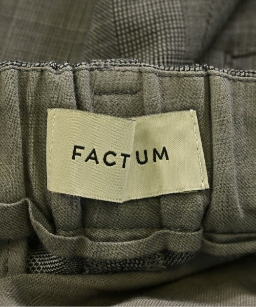 FACTOTUM（ファクトタム）スラックス グレー サイズ:44(S位) メンズ/2200658555169