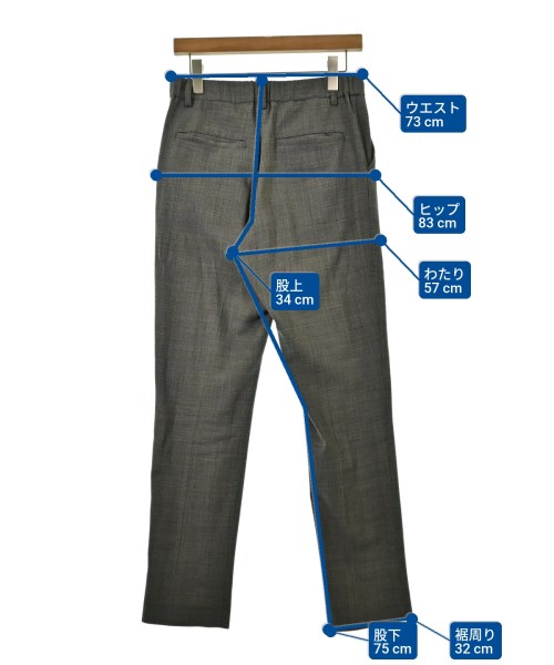 FACTOTUM（ファクトタム）スラックス グレー サイズ:44(S位) メンズ/2200658555169