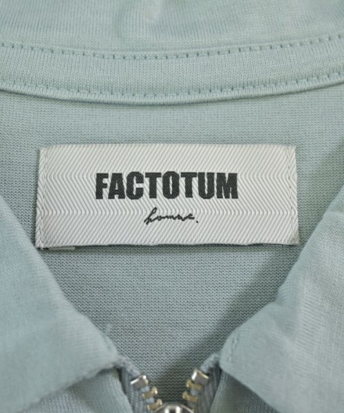 FACTOTUM（ファクトタム）ポロシャツ 青 サイズ:44(S位) メンズ/2200703129949
