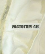 FACTOTUM（ファクトタム）Tシャツ・カットソー 白 サイズ:46(M位) メンズ/2200633423025