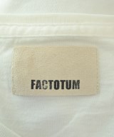 FACTOTUM（ファクトタム）Tシャツ・カットソー 白 サイズ:46(M位) メンズ/2200633423032