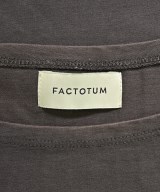 FACTOTUM（ファクトタム）Tシャツ・カットソー 茶 サイズ:48(L位) メンズ/2200633423087