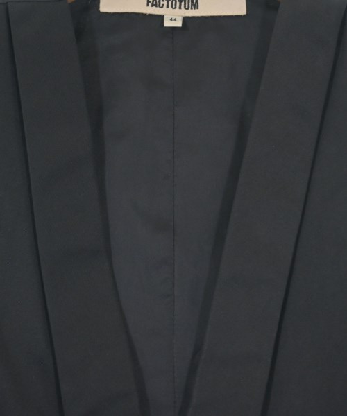 FACTOTUM（ファクトタム）ドレスシャツ 黒 サイズ:44(S位) メンズ/2200633423117