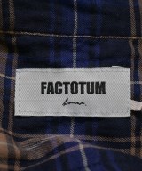 FACTOTUM（ファクトタム）カジュアルシャツ 紺 サイズ:46(M位) メンズ/2200633423131