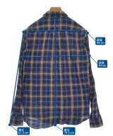 FACTOTUM（ファクトタム）カジュアルシャツ 紺 サイズ:46(M位) メンズ/2200633423131