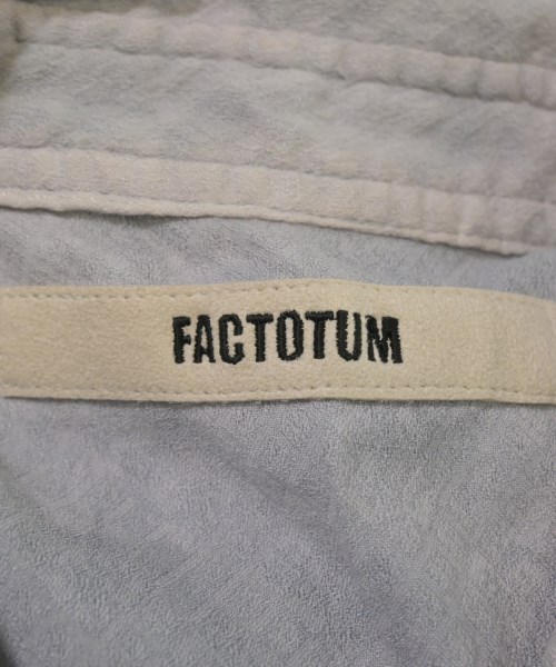 FACTOTUM（ファクトタム）カジュアルシャツ グレー サイズ:46(M位) メンズ/2200633423148