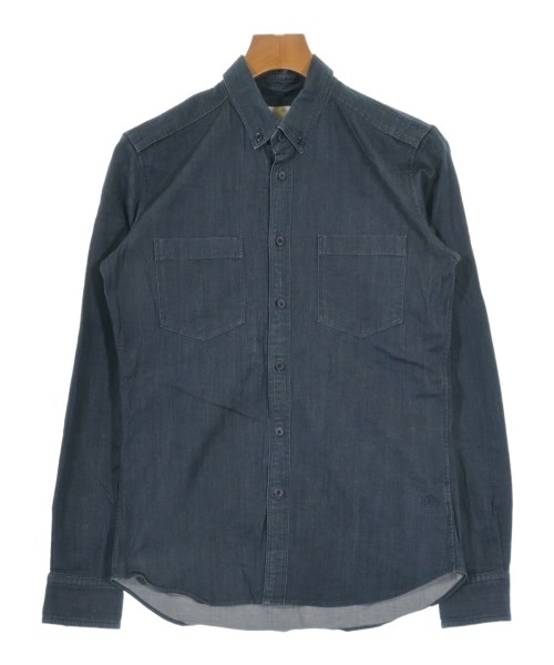 FACTOTUM(ファクトタム)カジュアルシャツ 紺 サイズ:46(M位)/2200633423155
