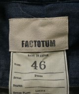 FACTOTUM（ファクトタム）カジュアルシャツ 紺 サイズ:46(M位) メンズ/2200633423155