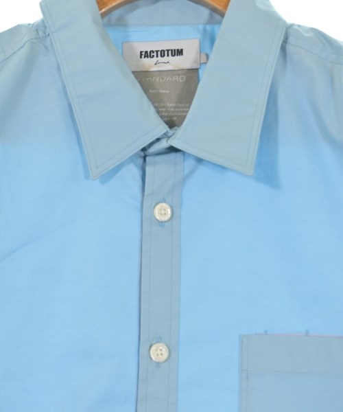 FACTOTUM（ファクトタム）カジュアルシャツ 青 サイズ:46(M位) メンズ/2200633423162