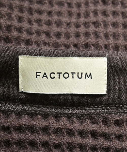 FACTOTUM（ファクトタム）ニット・セーター 茶 サイズ:44(S位) メンズ/2200633423193