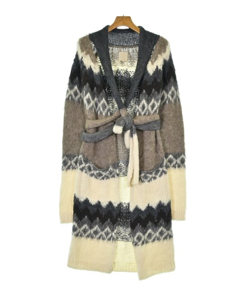 FACTOTUM(ファクトタム)カーディガン 茶 サイズ:46(M位)/2200633423209