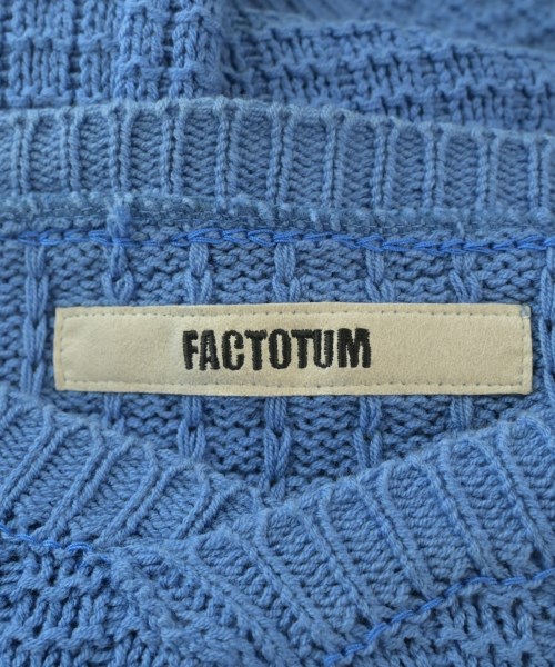FACTOTUM（ファクトタム）ニット・セーター 青 サイズ:F メンズ/2200633423223