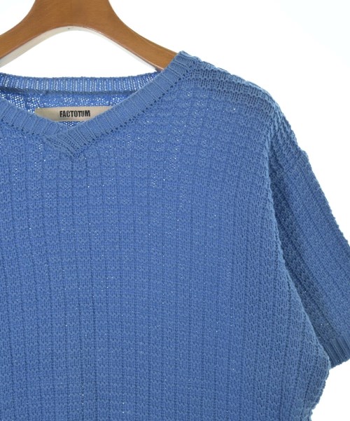 FACTOTUM（ファクトタム）ニット・セーター 青 サイズ:F メンズ/2200633423223