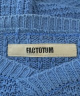 FACTOTUM（ファクトタム）ニット・セーター 青 サイズ:F メンズ/2200633423223