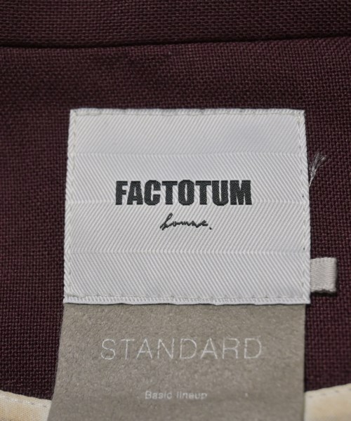FACTOTUM（ファクトタム）ジャケット 赤 サイズ:46(M位) メンズ/2200633423230
