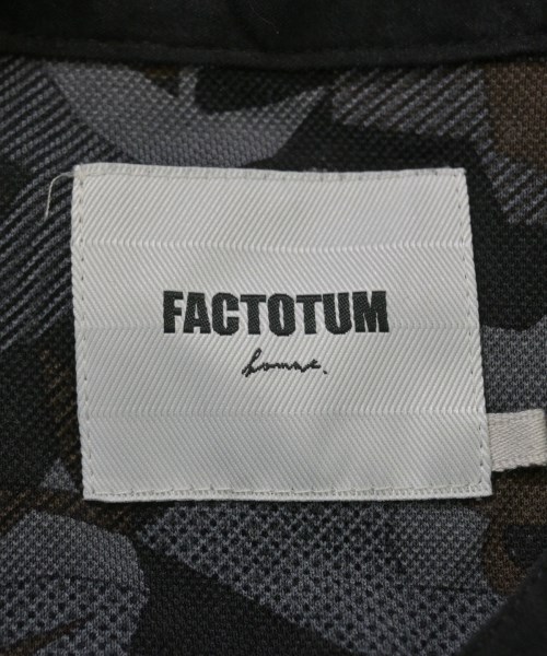 FACTOTUM（ファクトタム）ブルゾン 黒 サイズ:46(M位) メンズ/2200633423254