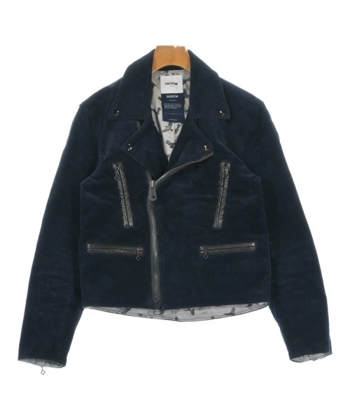 FACTOTUM(ファクトタム)ライダース 紺 サイズ:46(M位)/2200633423278
