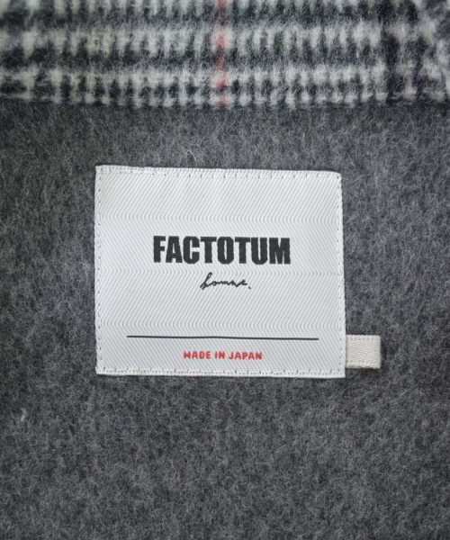 FACTOTUM（ファクトタム）チェスターコート 黒 サイズ:46(M位) メンズ/2200638699067