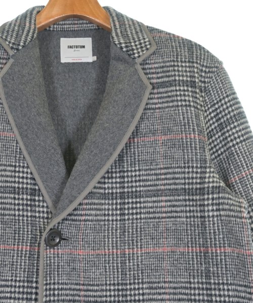 FACTOTUM（ファクトタム）チェスターコート 黒 サイズ:46(M位) メンズ/2200638699067