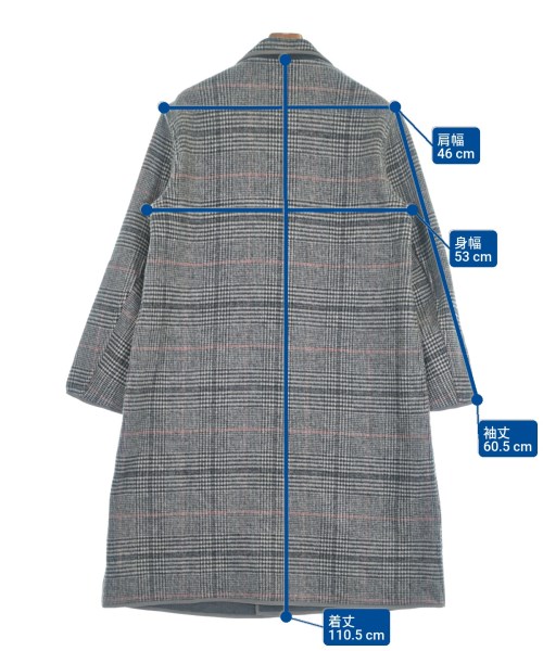 FACTOTUM（ファクトタム）チェスターコート 黒 サイズ:46(M位) メンズ/2200638699067