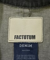 FACTOTUM（ファクトタム）デニムジャケット 黒 サイズ:46(M位) メンズ/2200638699111