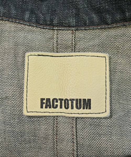 FACTOTUM（ファクトタム）デニムジャケット 紺 サイズ:46(M位) メンズ/2200638699128