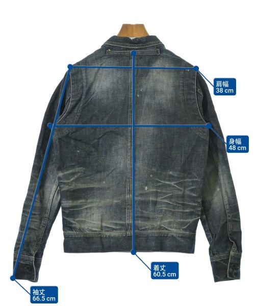 FACTOTUM（ファクトタム）デニムジャケット 紺 サイズ:46(M位) メンズ/2200638699128