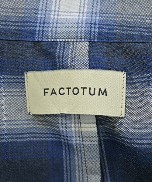 FACTOTUM（ファクトタム）ジャケット 青 サイズ:44(S位) メンズ/2200638699135