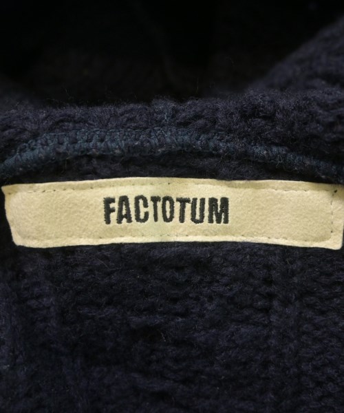 FACTOTUM（ファクトタム）カーディガン 紺 サイズ:46(M位) メンズ/2200638699142