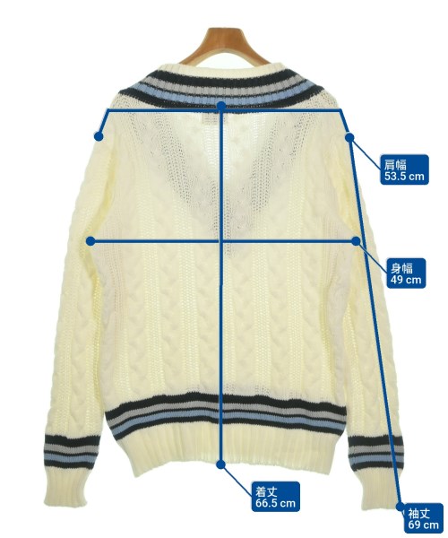 FACTOTUM（ファクトタム）ニット・セーター 白 サイズ:44(S位) メンズ/2200638699166