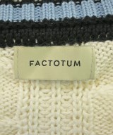 FACTOTUM（ファクトタム）ニット・セーター 白 サイズ:44(S位) メンズ/2200638699166