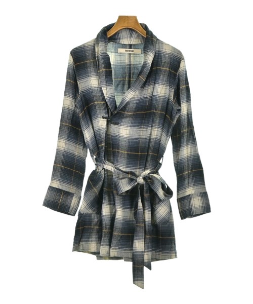 FACTOTUM(ファクトタム)カジュアルシャツ 紺 サイズ:46(M位)/2200638699234