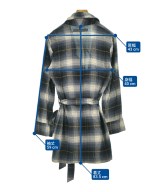 FACTOTUM（ファクトタム）カジュアルシャツ 紺 サイズ:46(M位) メンズ/2200638699234