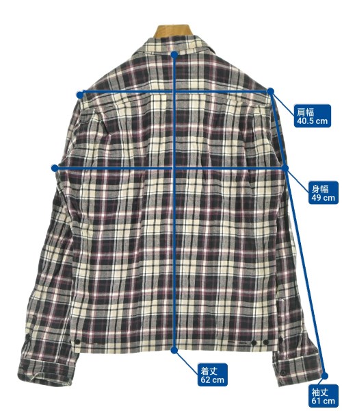 FACTOTUM（ファクトタム）カジュアルシャツ 黒 サイズ:46(M位) メンズ/2200638699289