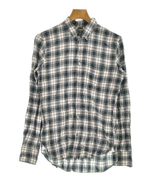 FACTOTUM(ファクトタム)カジュアルシャツ 紺 サイズ:46(M位)/2200638699296